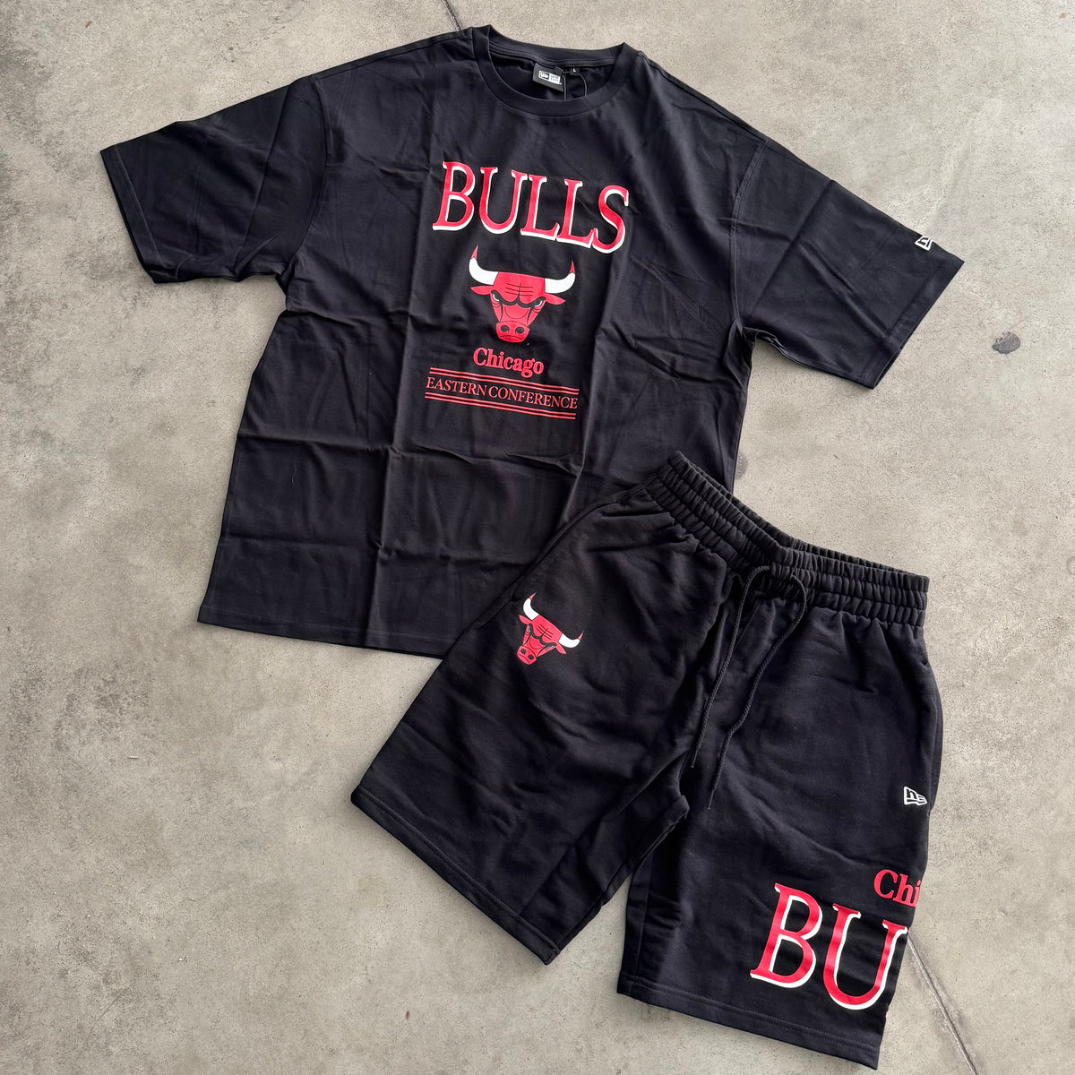 Outfit New Era Chicago Bulls Nero