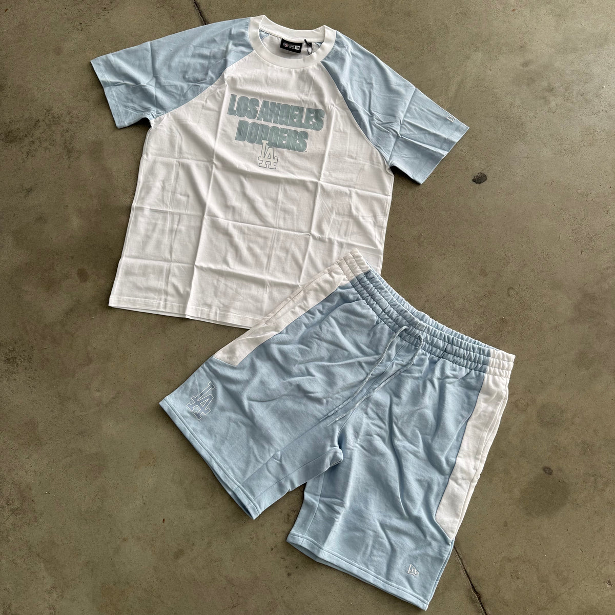 Outfit New Era Lakers Bianco/Azzurro