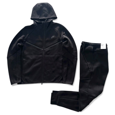 Tuta Nike Tech Felpata Nero