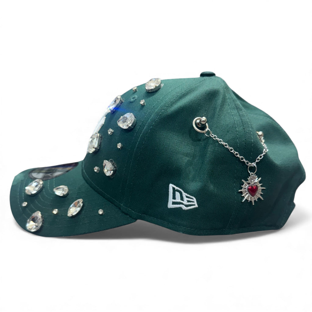 Cappellino New Era NY Custom Verde