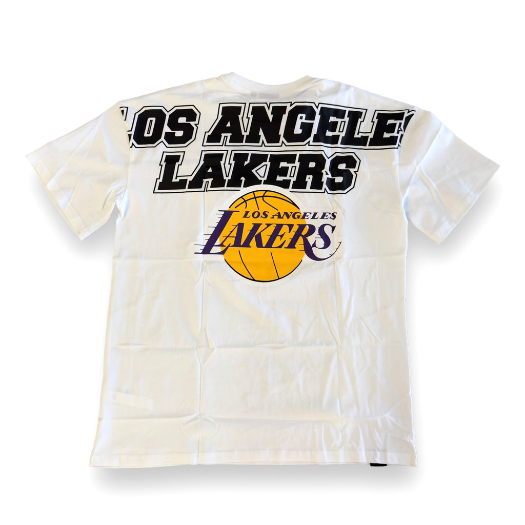 T-Shirt New Era Lakers Bianco