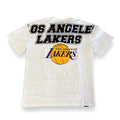 T-Shirt New Era Lakers Bianco