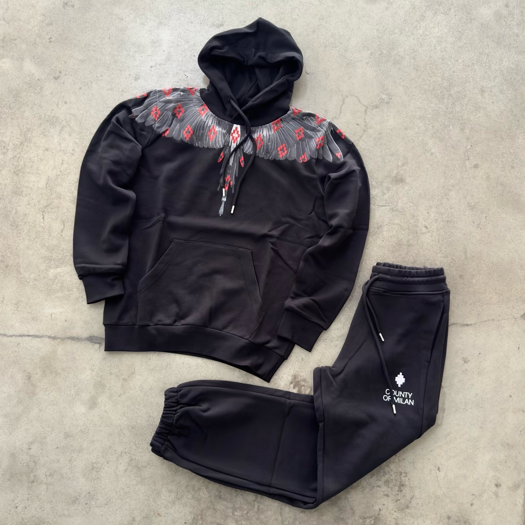 Tuta Marcelo Burlon 2027 Nero 067