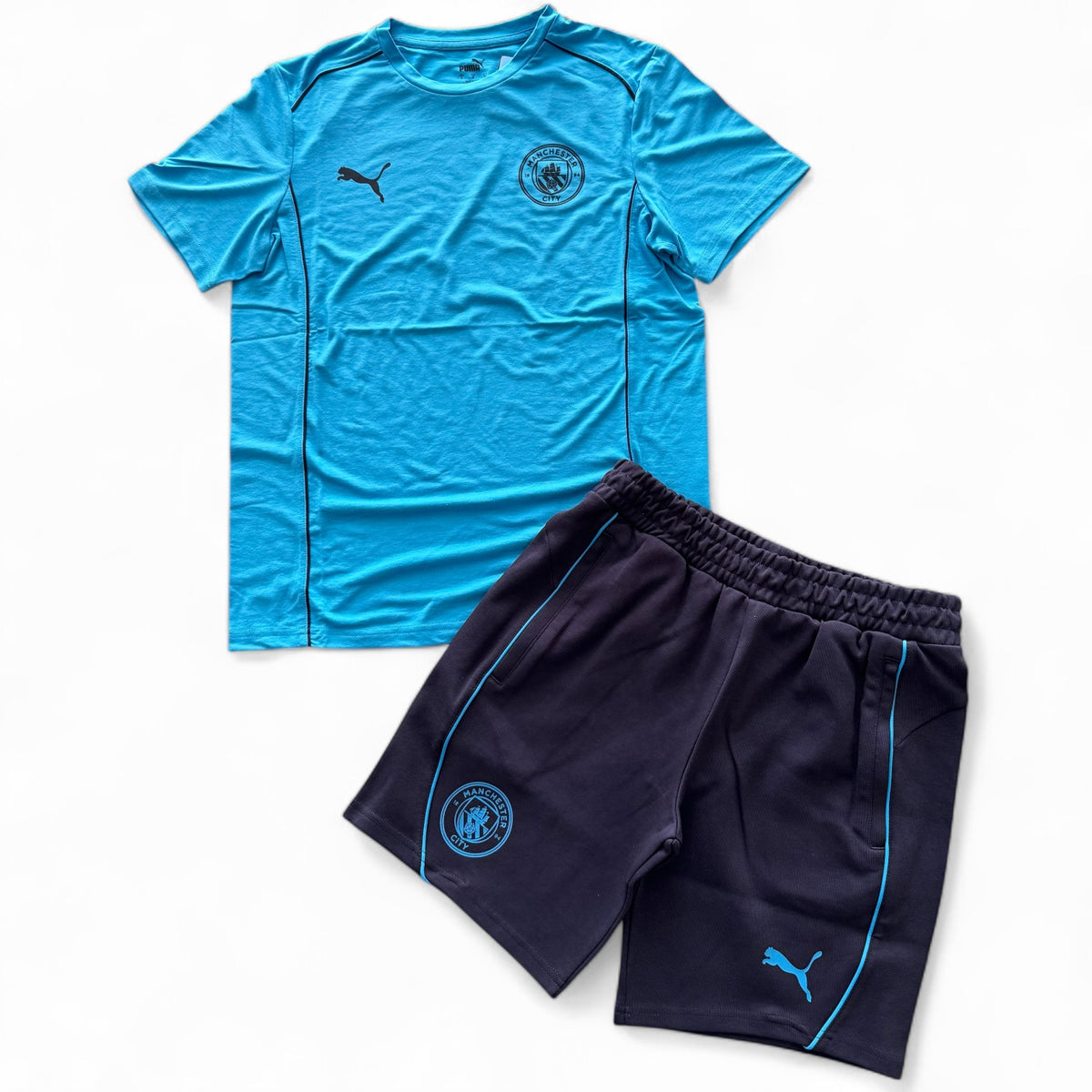 Outfit Puma Manchester City Blu