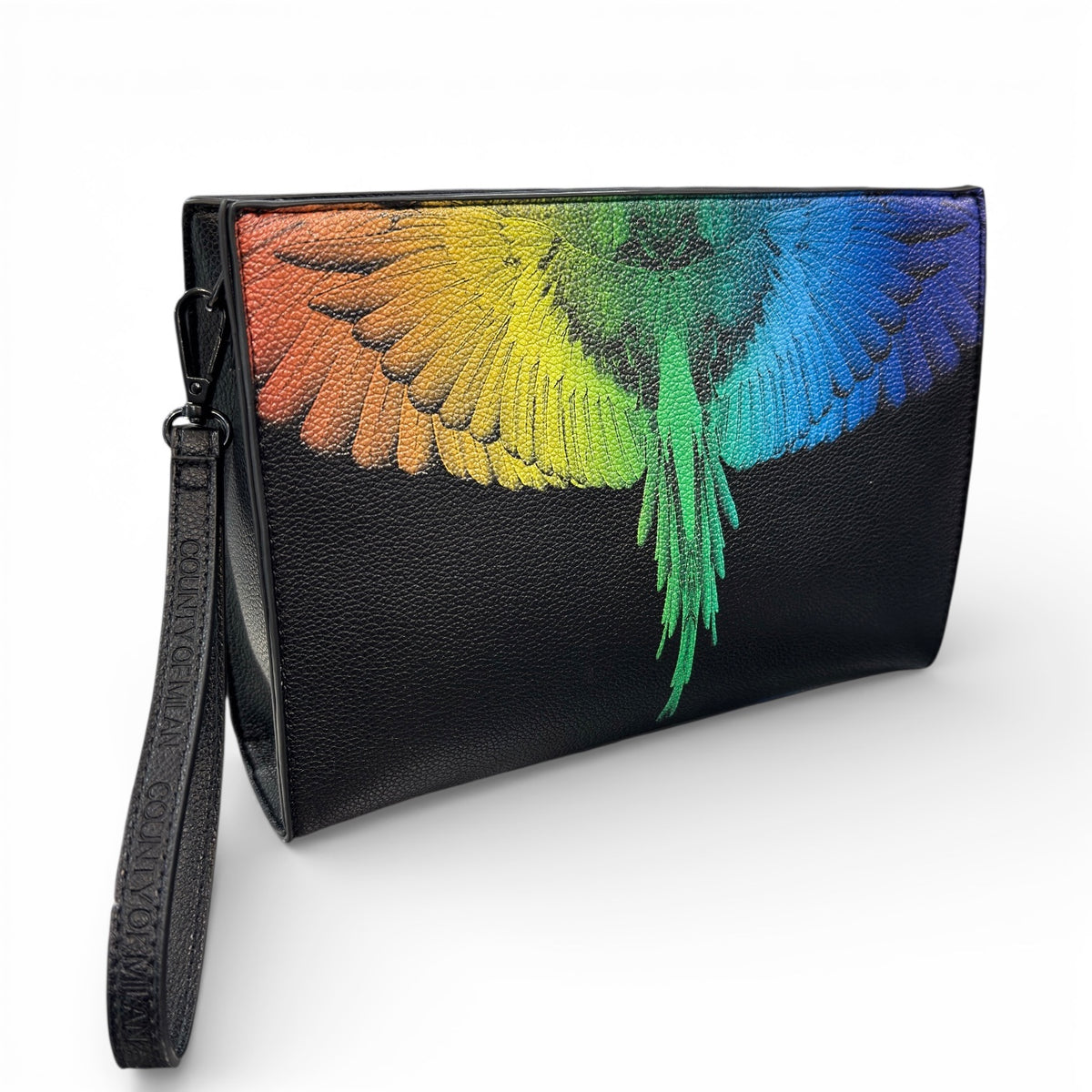 Pochette Marcelo Burlon Nero/Rainbow 347