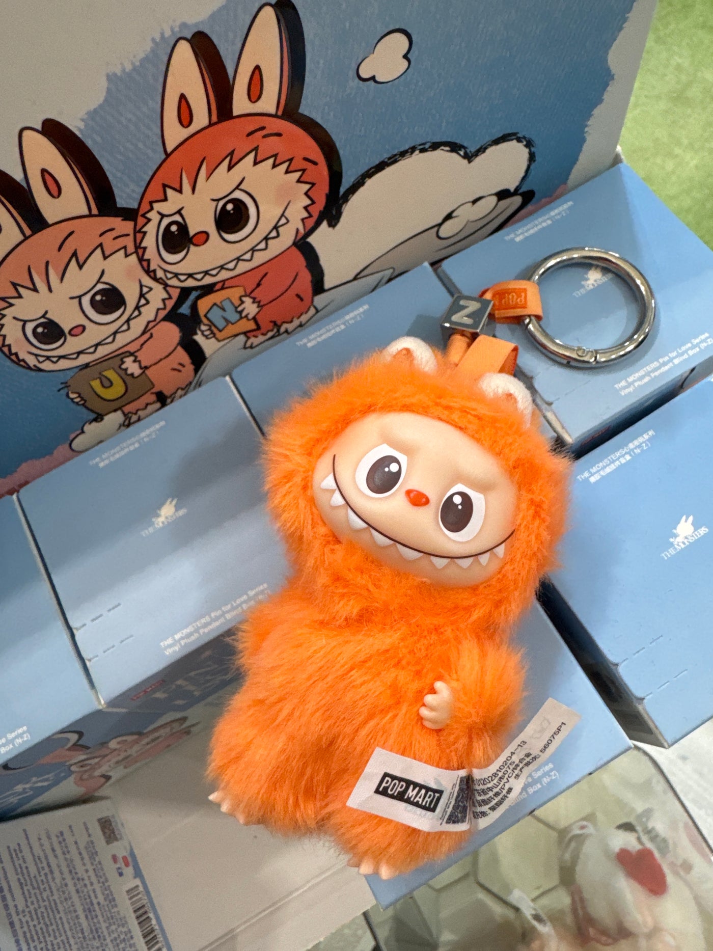 Pop Mart Labubu Pin For Love "Z" (N-Z)