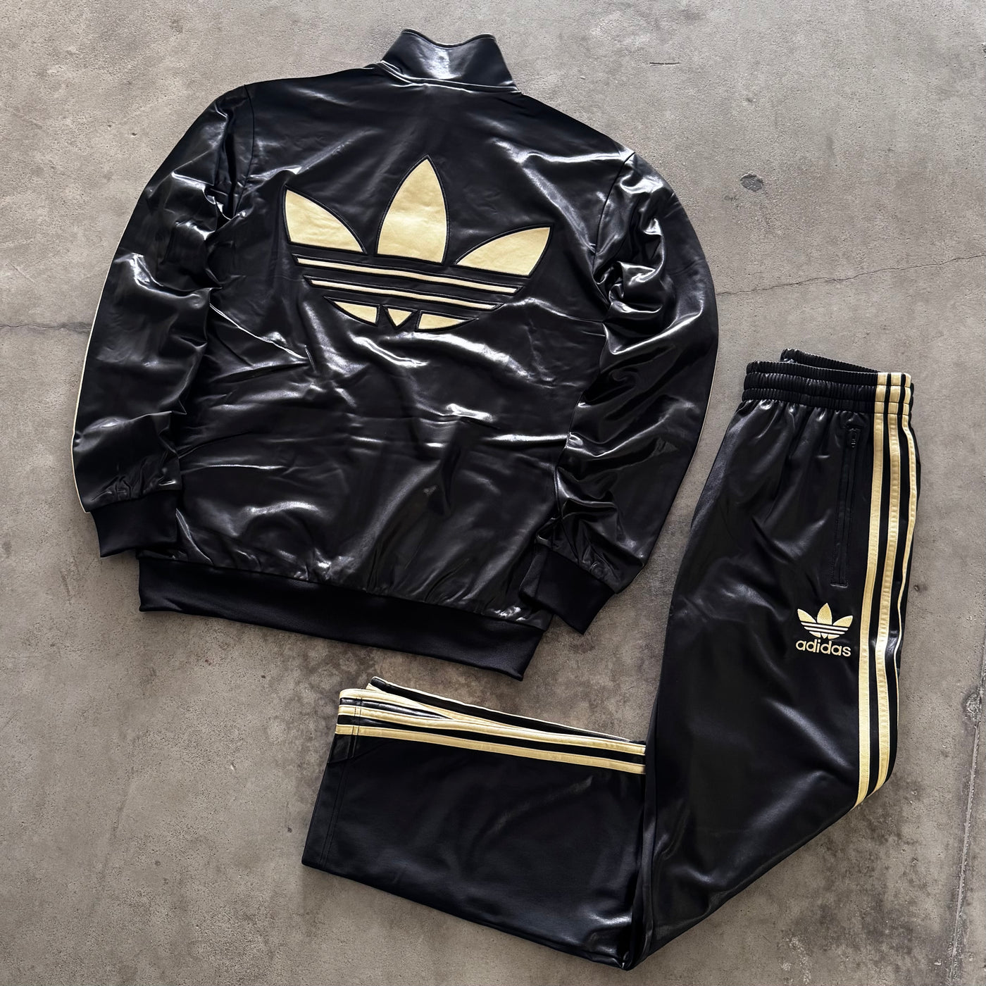 Tuta Adidas Chile 62 Nero/Oro