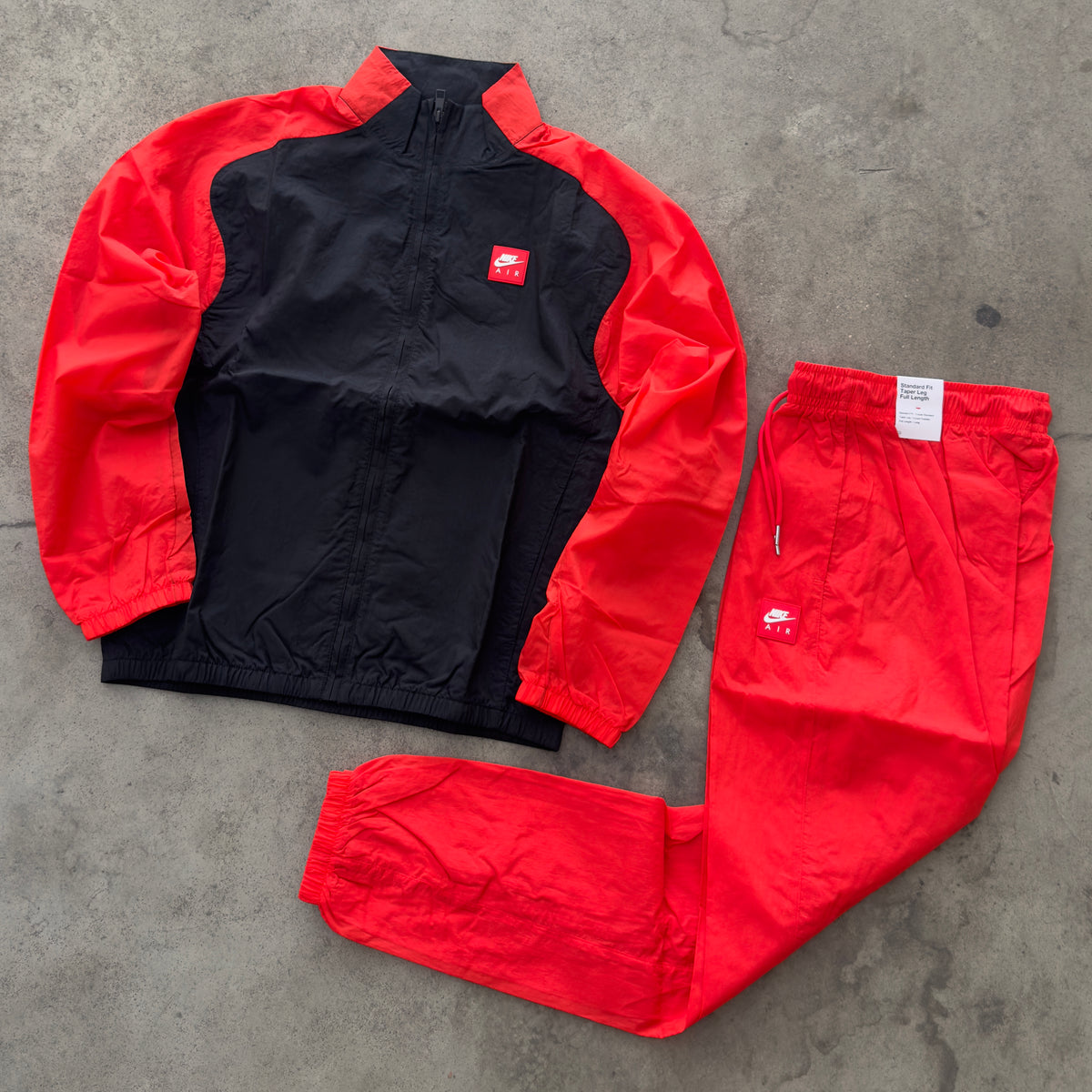 Tuta Nike Air Rosso