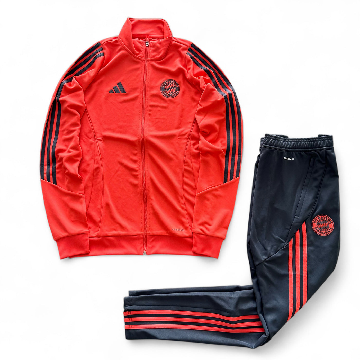 Tuta Adidas Bayern Monaco Arancione/Grigio