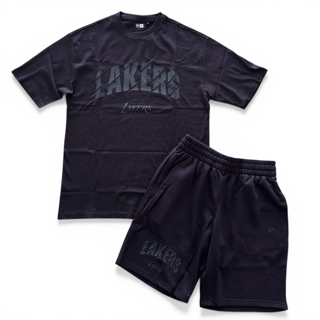 Outfit New Era Lakers Nero