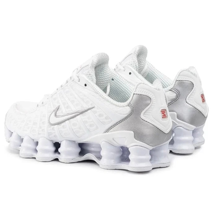 Nike Shox TL Bianco/Argento