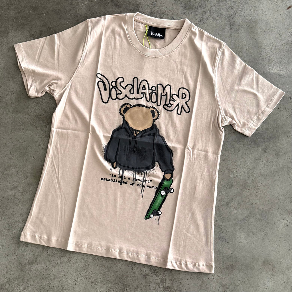 T-Shirt Disclaimer Beige