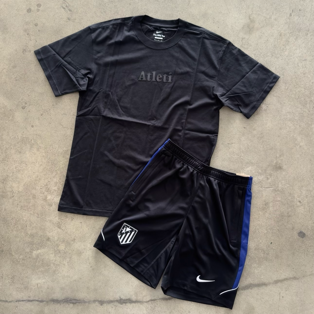 Outfit Nike Atletico Madrid Nero Premium