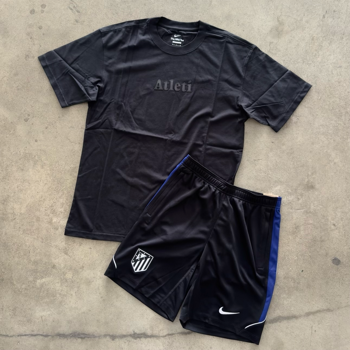 Outfit Nike Atletico Madrid Nero Premium