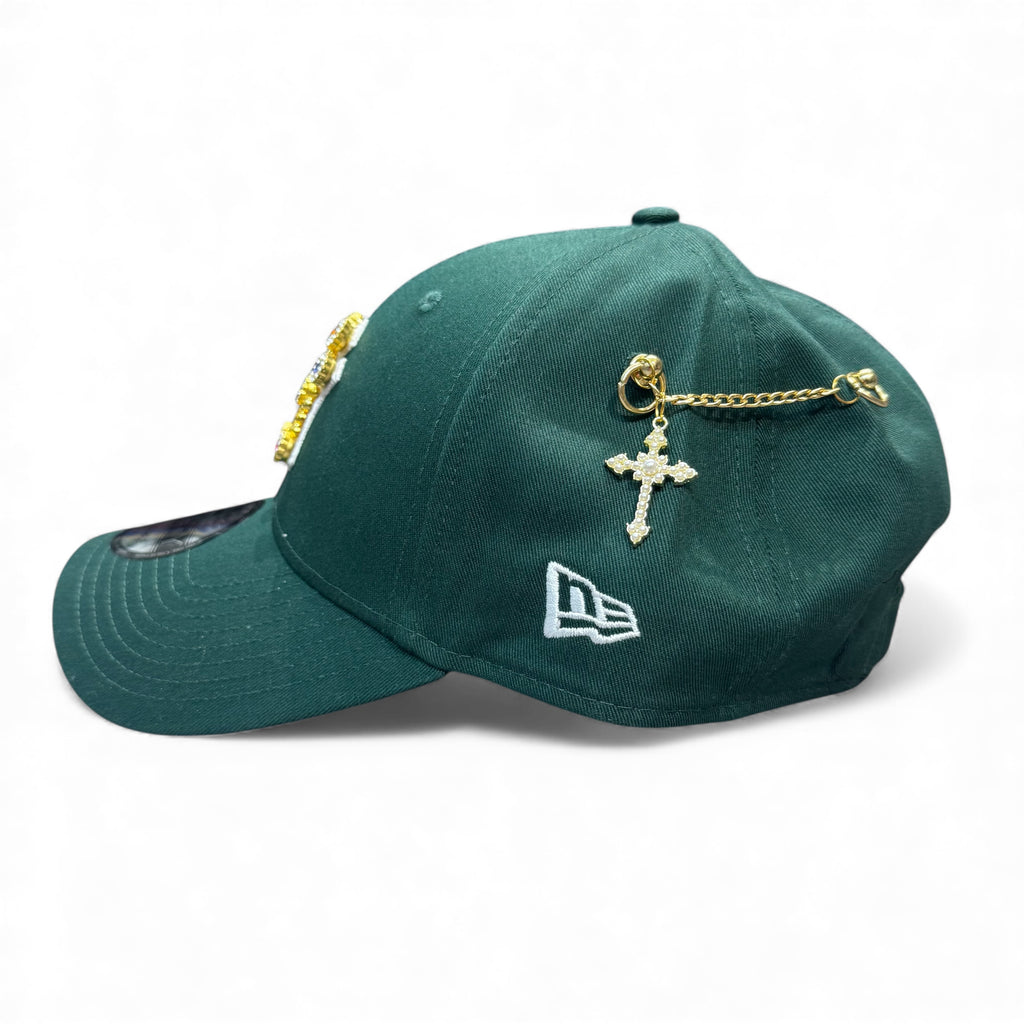 Cappellino New Era NY Custom Verde
