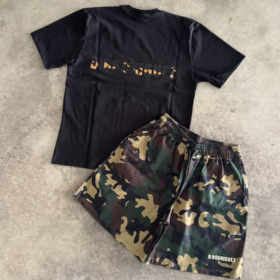 Outfit Diego Rodriguez Nero/Mimetico