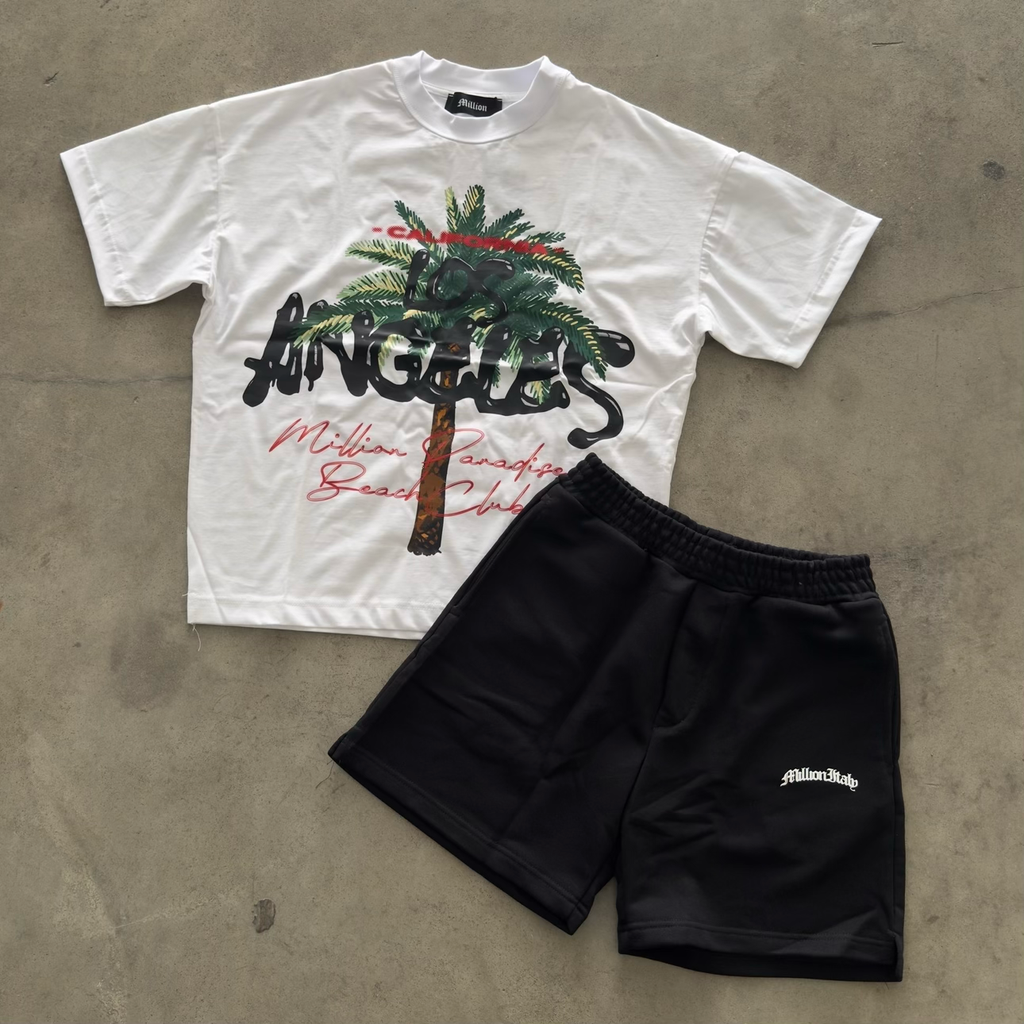 Outfit Million Palme Bianco/Nero