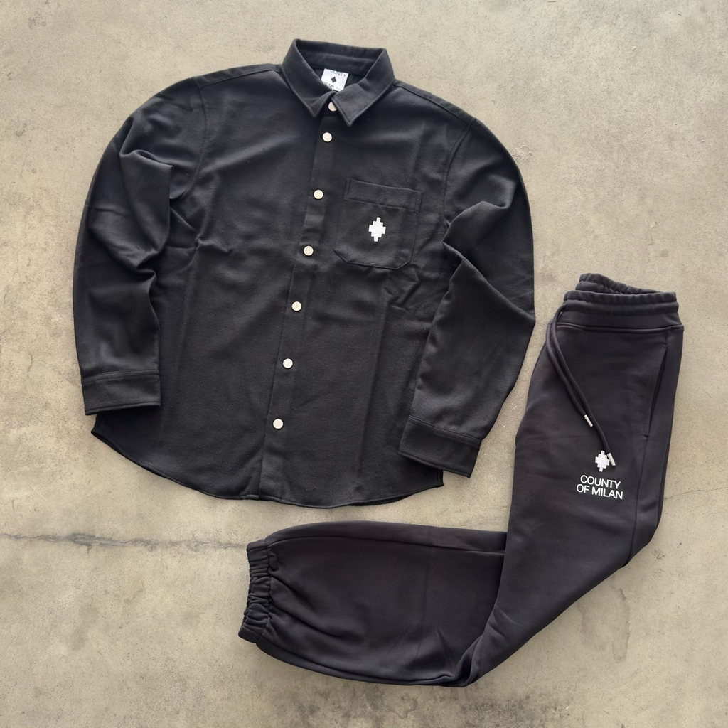 Tuta Marcelo Burlon con Camicia 2027 Nero 110