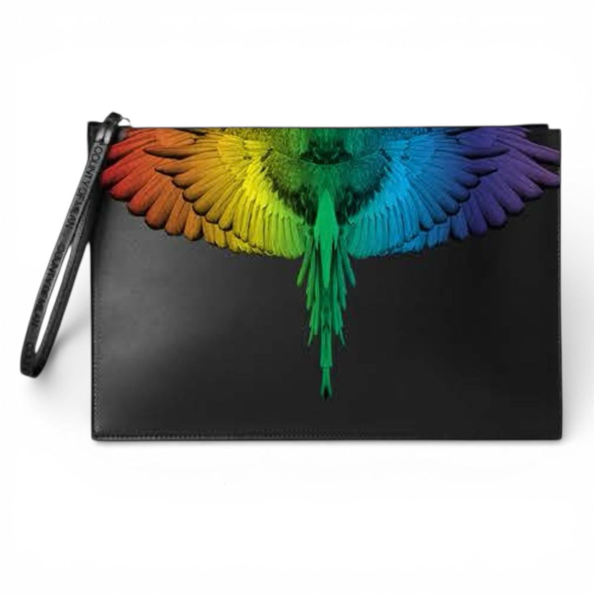 Pochette Marcelo Burlon Nero/Rainbow 333