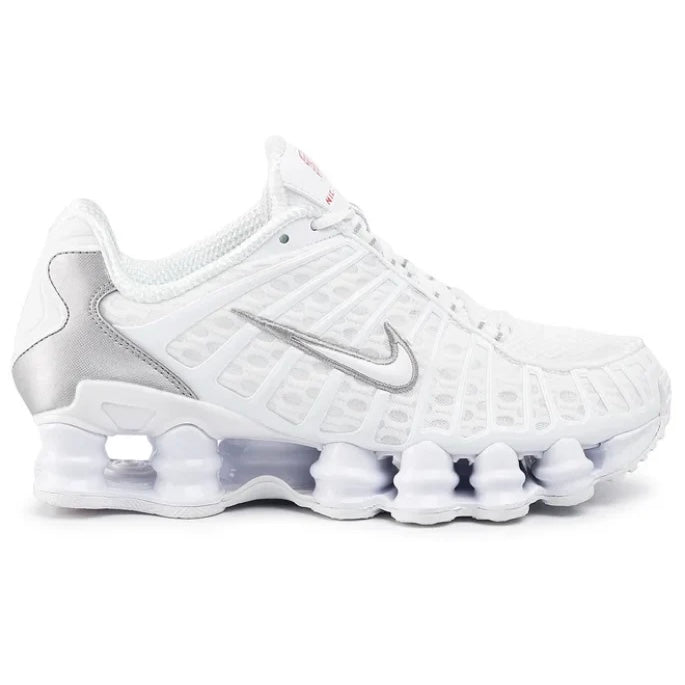 Nike Shox TL Bianco/Argento