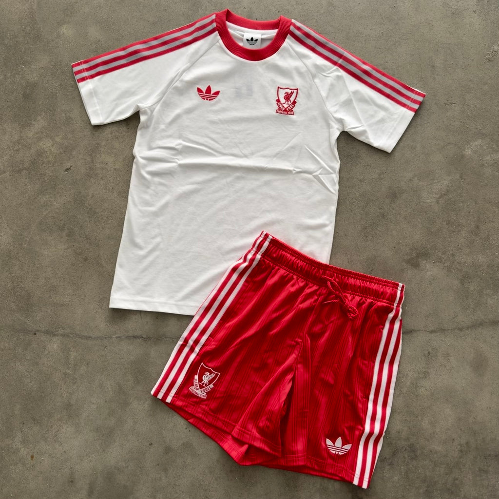 Outfit Adidas Liverpool Bianco/Rosso