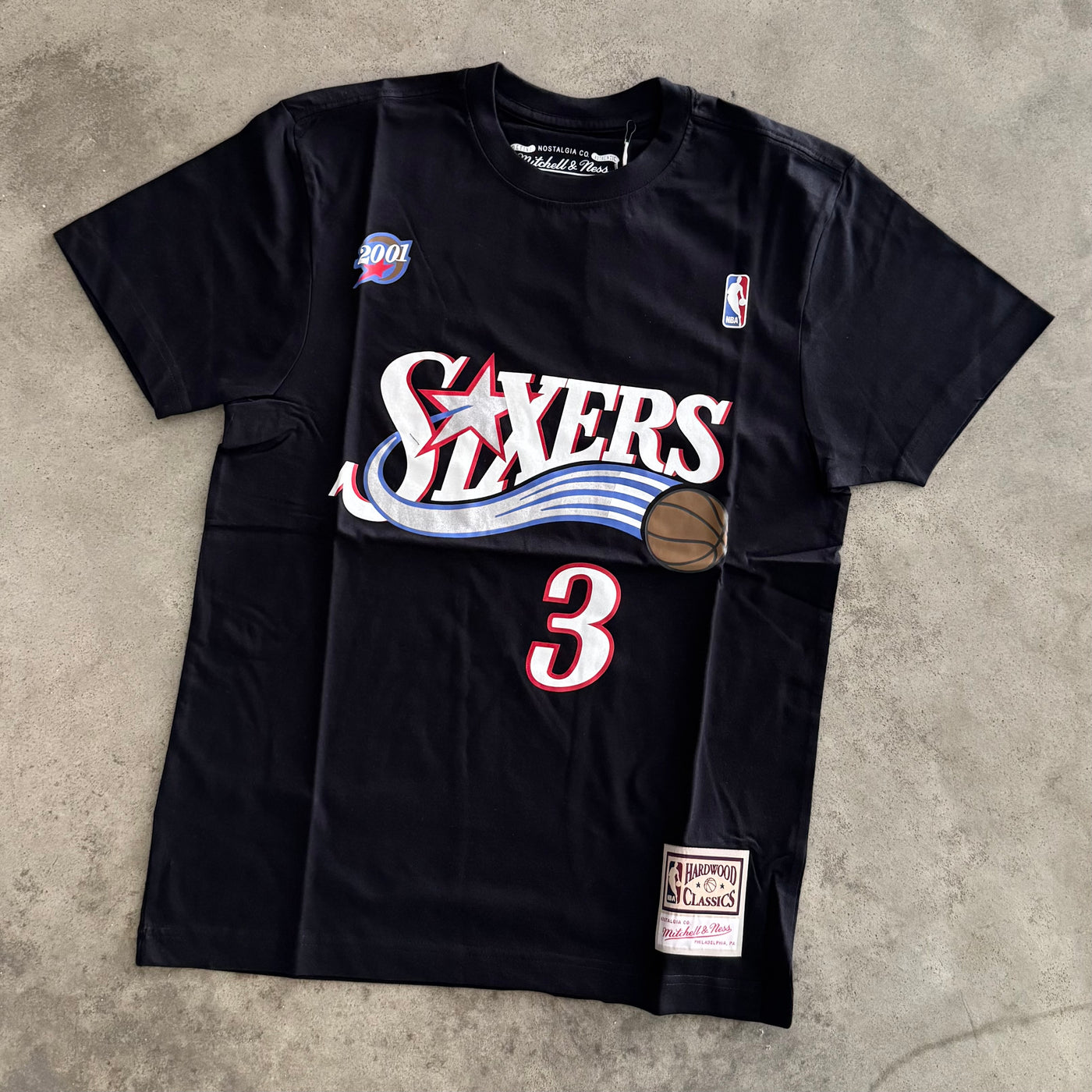 T-shirt Mitchell And Ness Philadelphia Allen Iverson