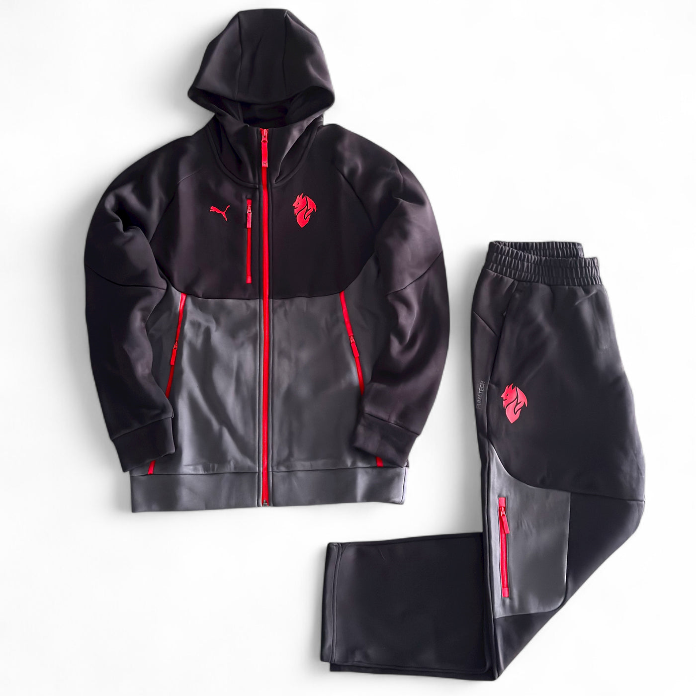 Tuta Puma Tech Milan Nero