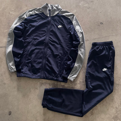 Tuta Nike Club Felpato Blu