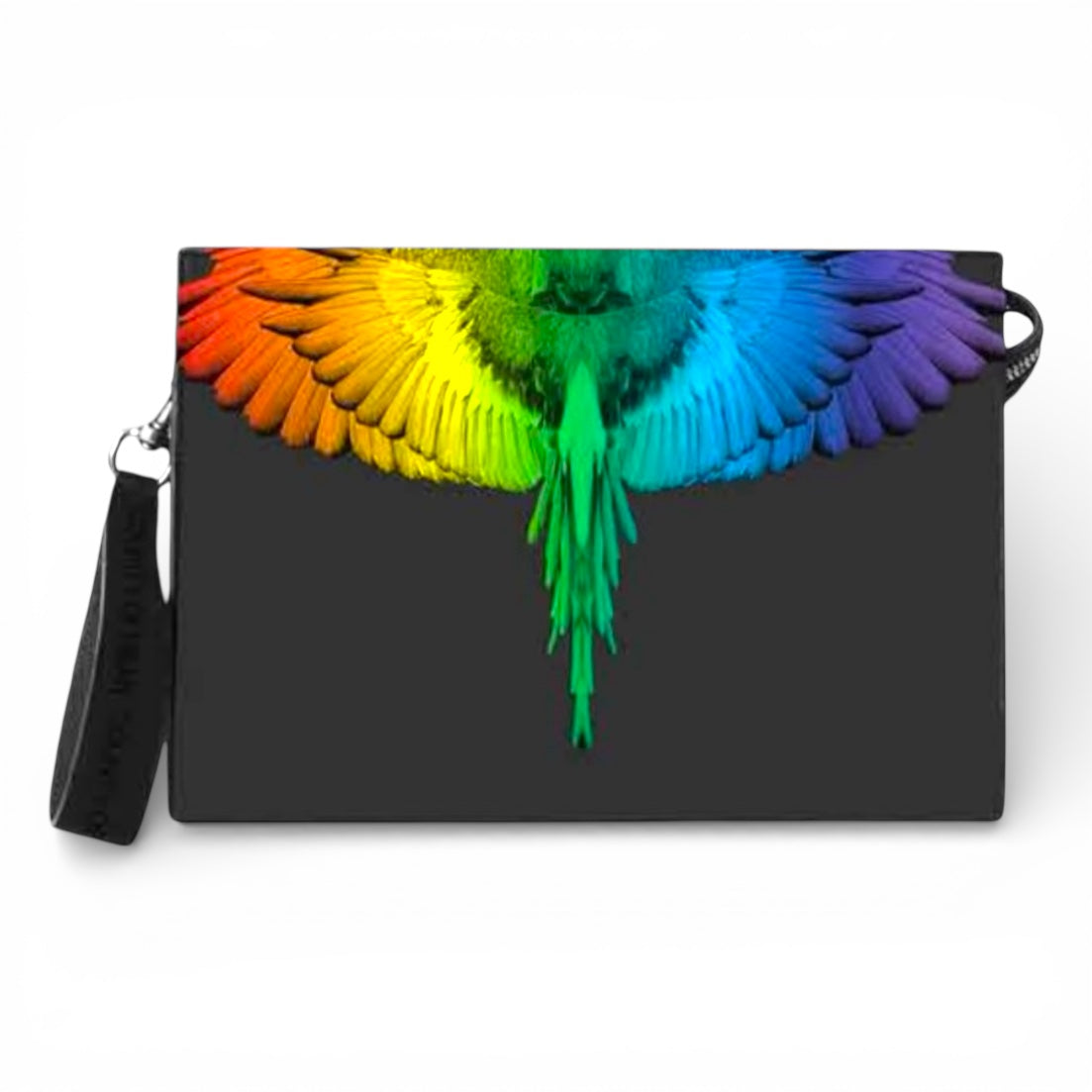 Pochette Marcelo Burlon Nero/Rainbow 347
