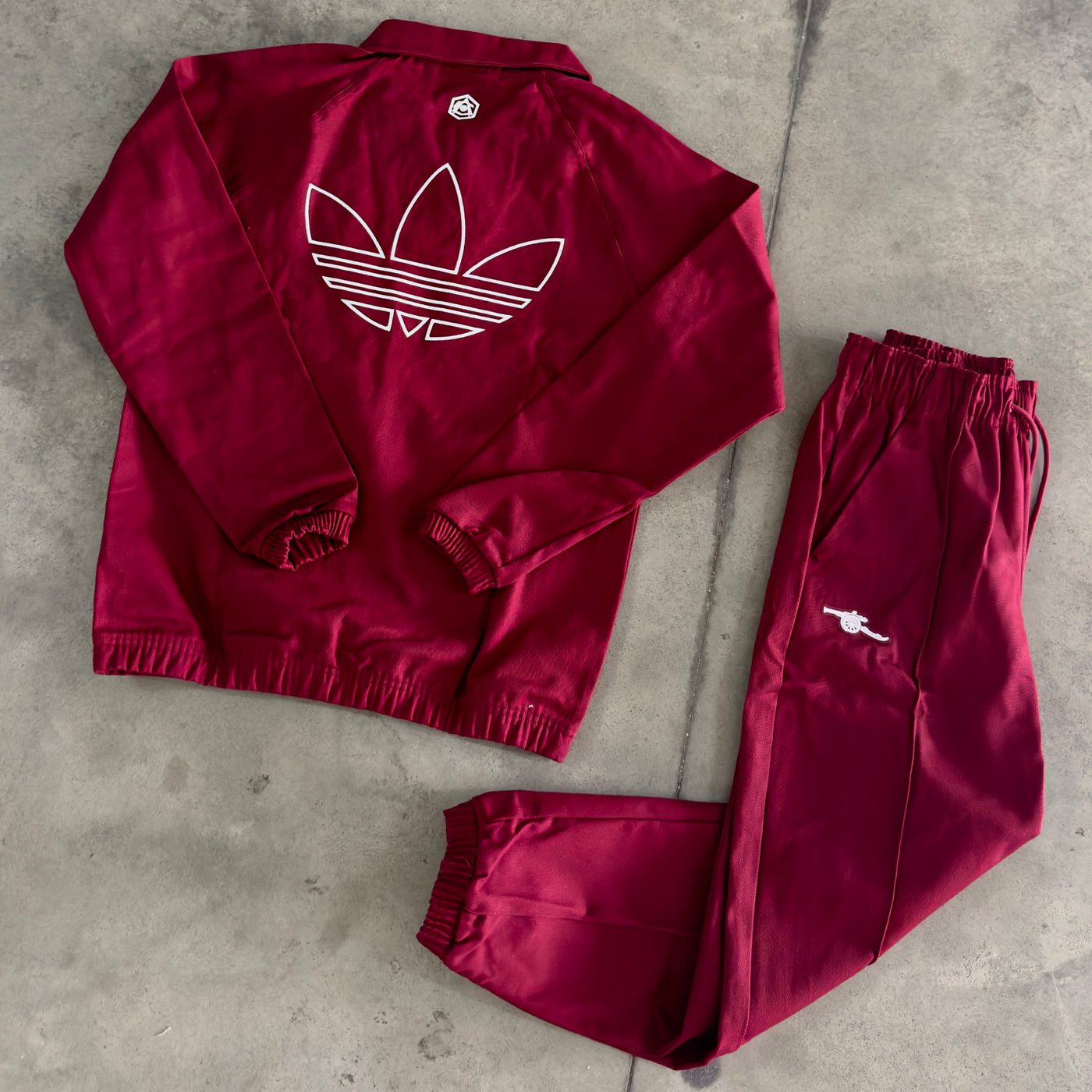 Tuta Adidas Arsenal 2026 Bordó