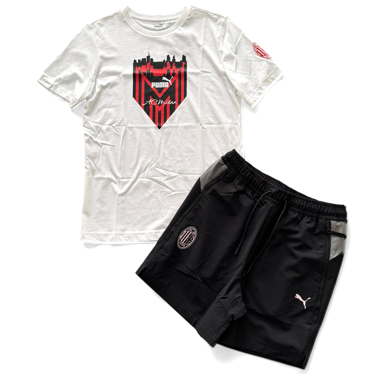 Outfit Puma Milan Bianco/Nero