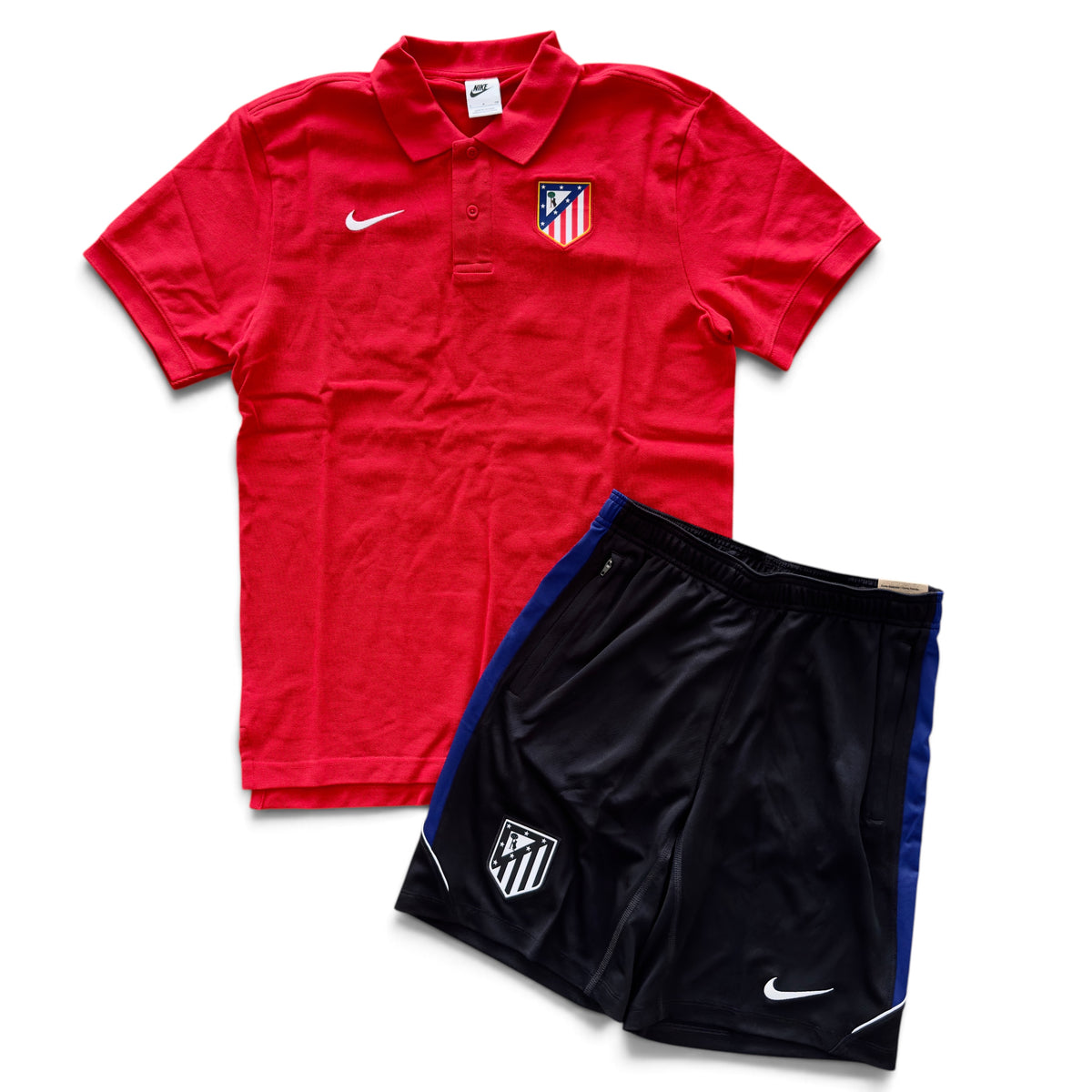 Outfit Nike Atletico Madrid Polo Rosso