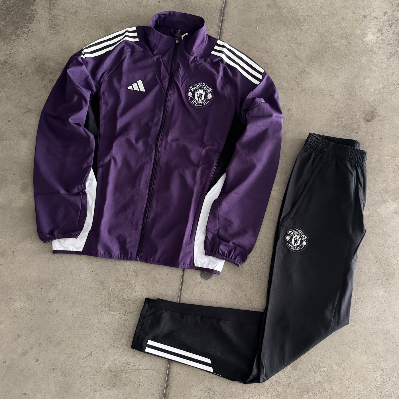 Tuta Adidas Manchester United Viola