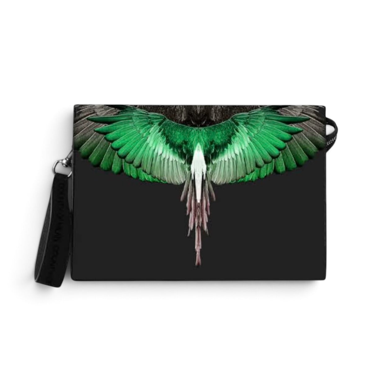 Pouch Marcelo Burlon Nero/Verde 014