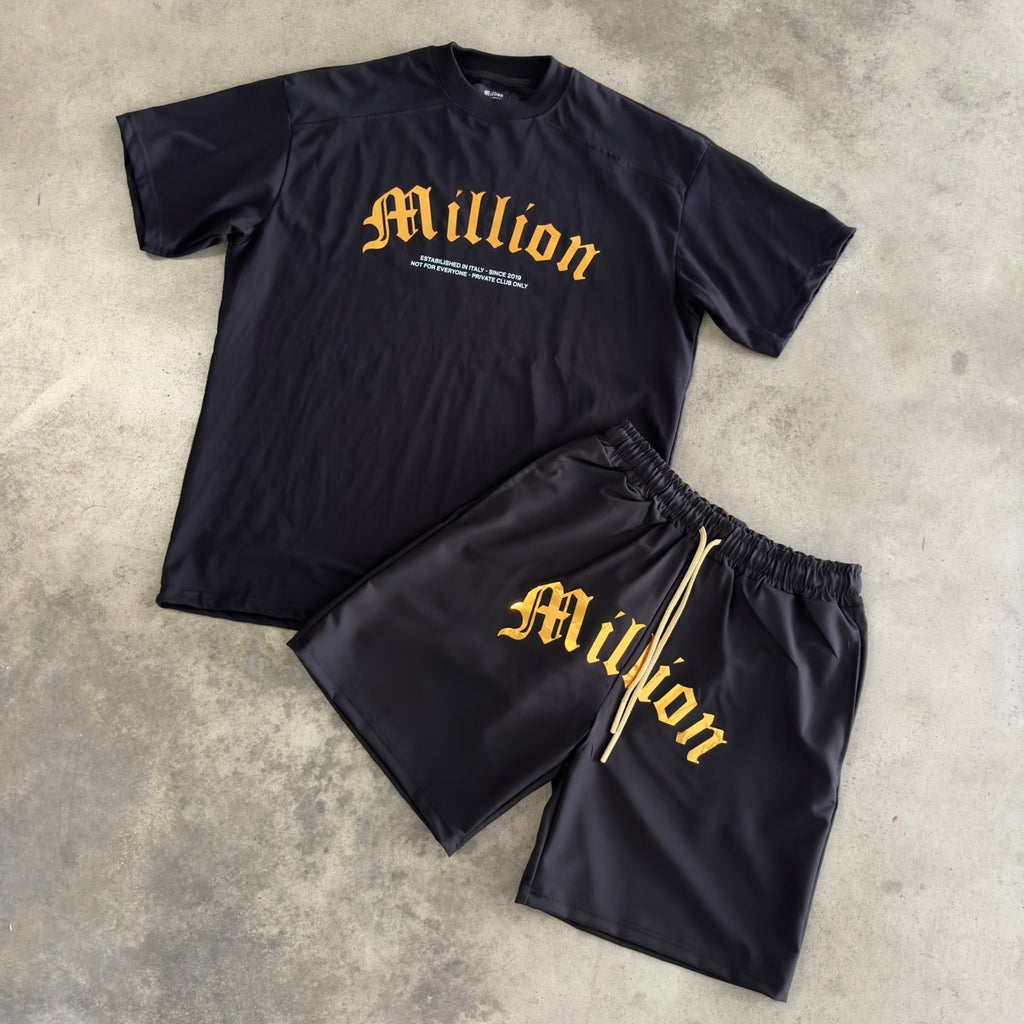Outfit Million Private Nero Oro