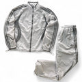 Tuta Adidas Originals Trefoil Grigio
