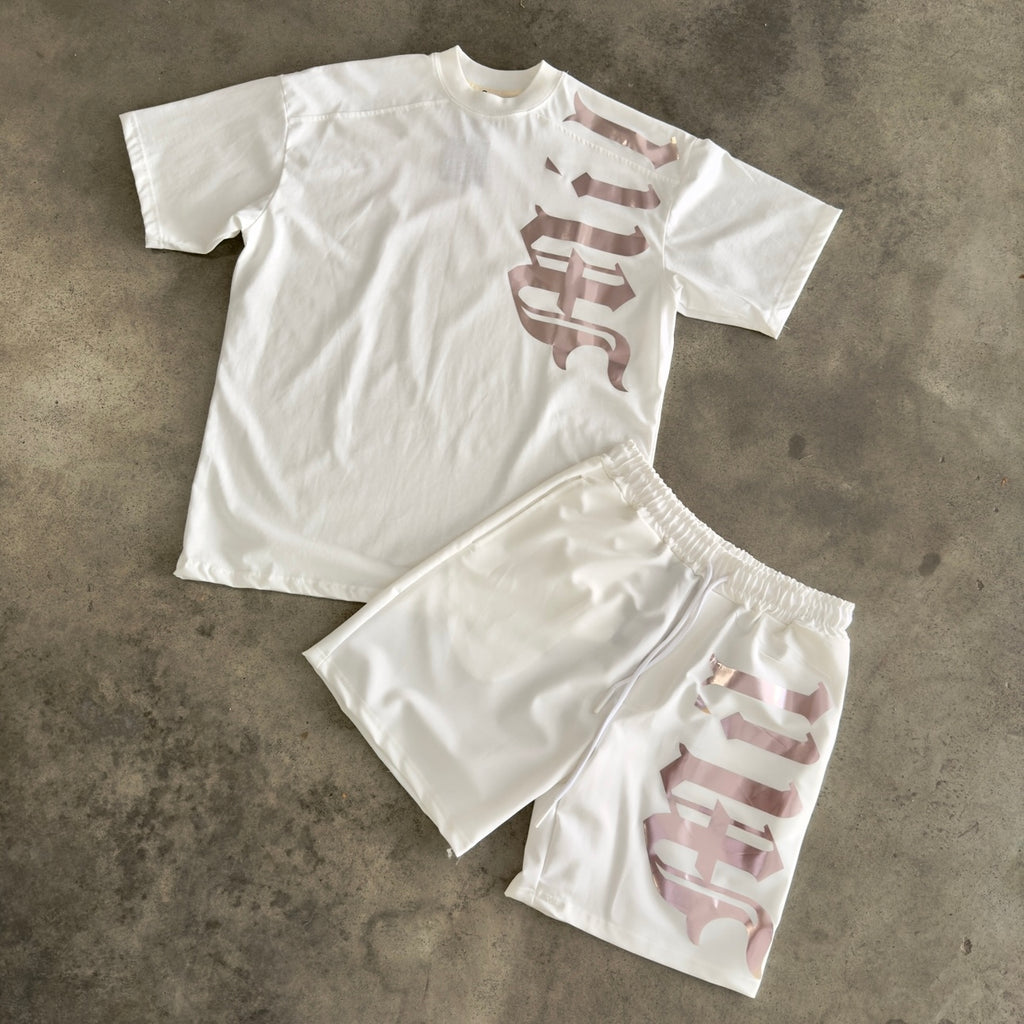 Outfit Million Maximal Bianco Rosé