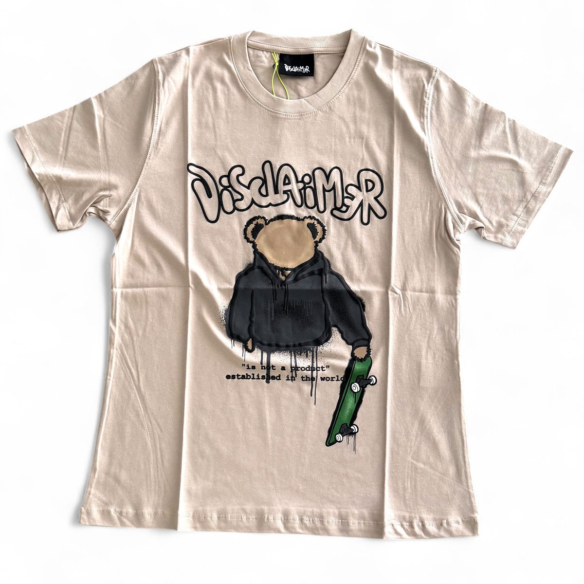 T-Shirt Disclaimer Beige