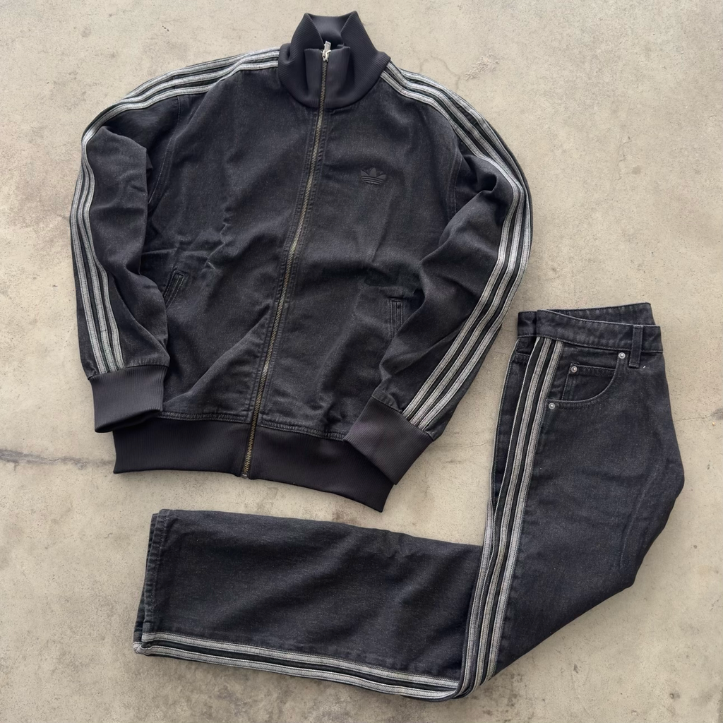 Tuta Adidas Denim Nero