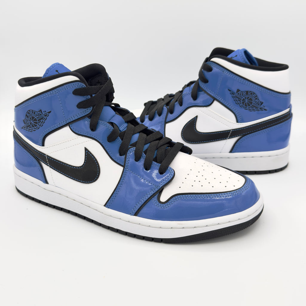 Air Jordan 1 Mid Signal Blue