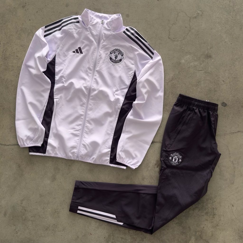 Tuta Adidas Manchester United Viola Microfibra