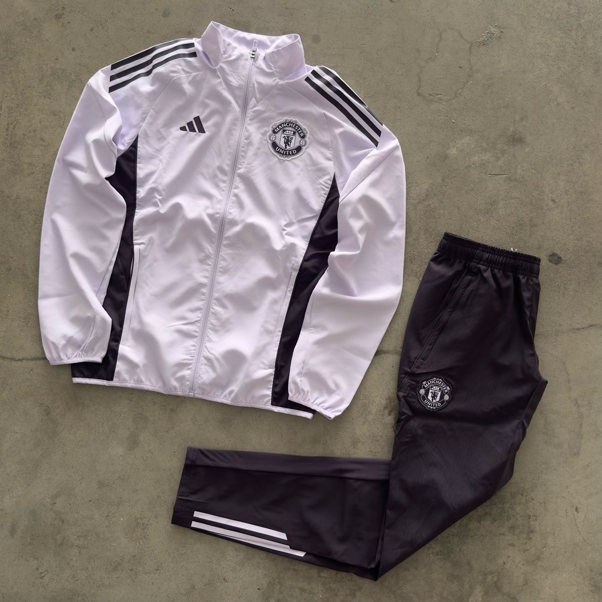 Tuta Adidas Manchester United Viola Microfibra