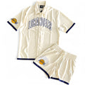 Outfit New Era Lakers con Camicia