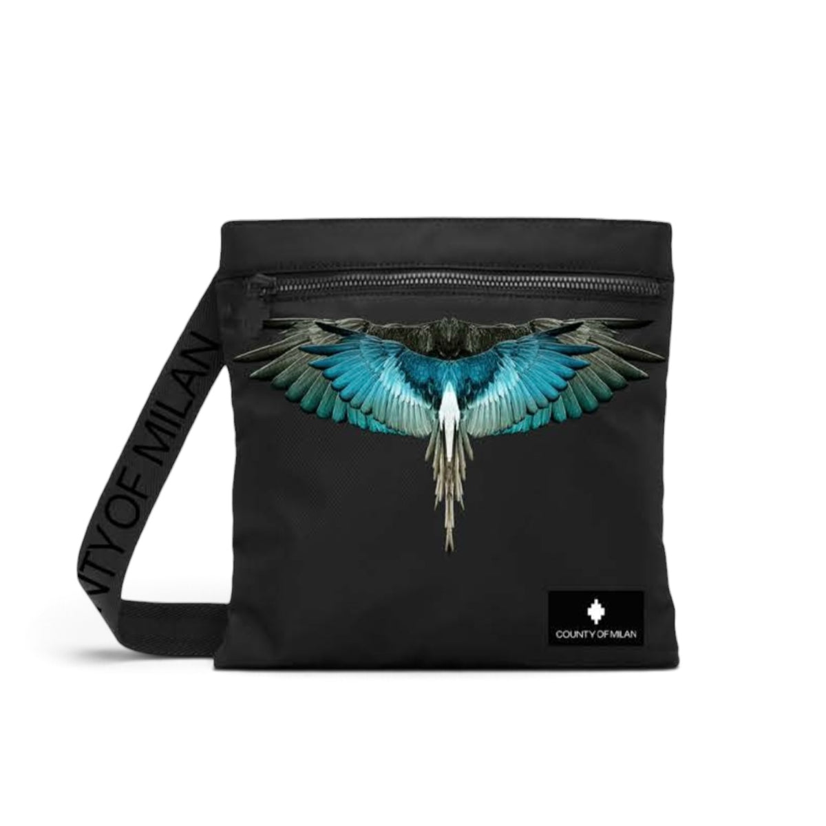 Tracolla Marcelo Burlon Nero/Turchese 137
