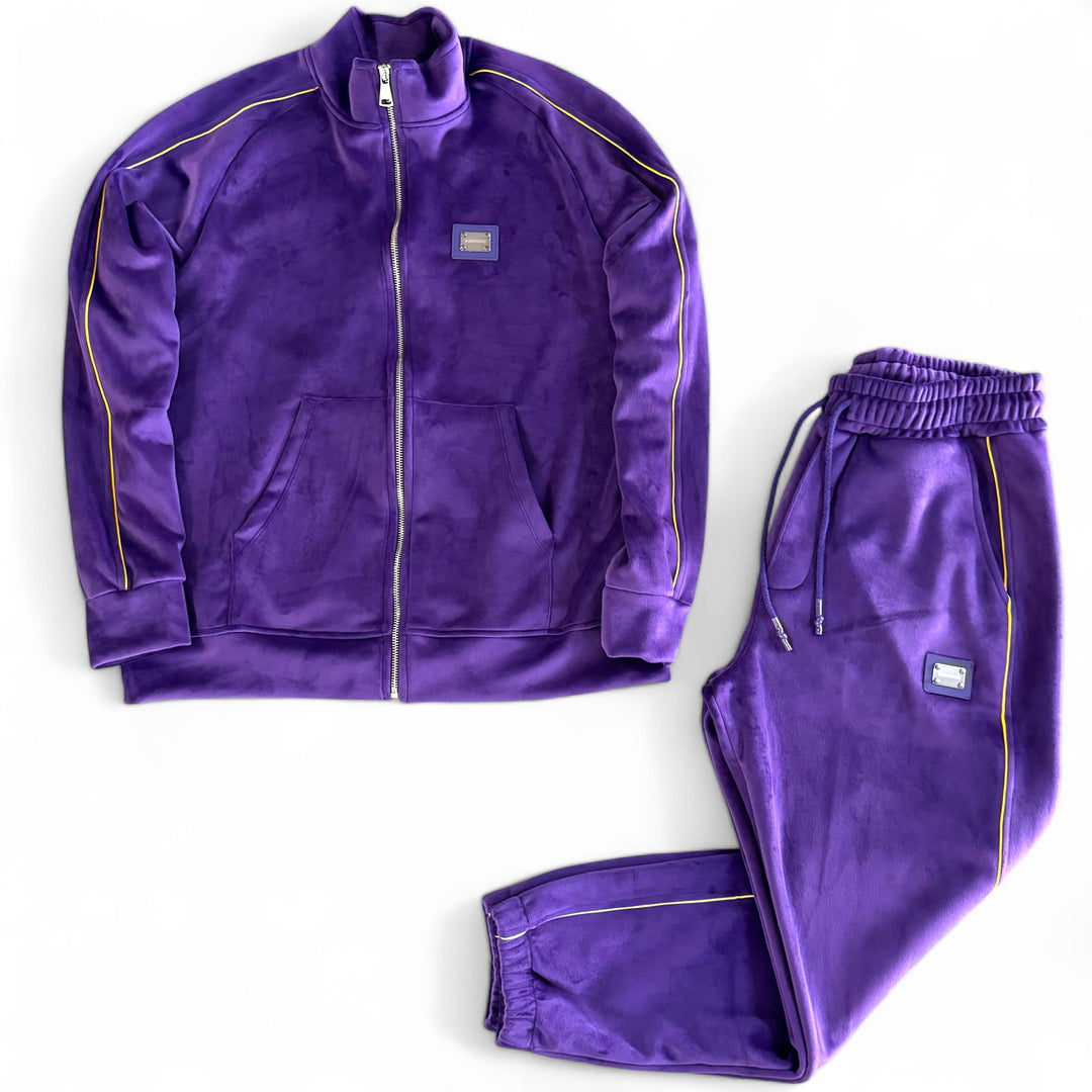 Tuta Diego Rodriguez in Ciniglia Viola – MBMSPORT - Main Image