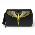 Beauty Doppia Zip Marcelo Burlon Nero/Giallo 361