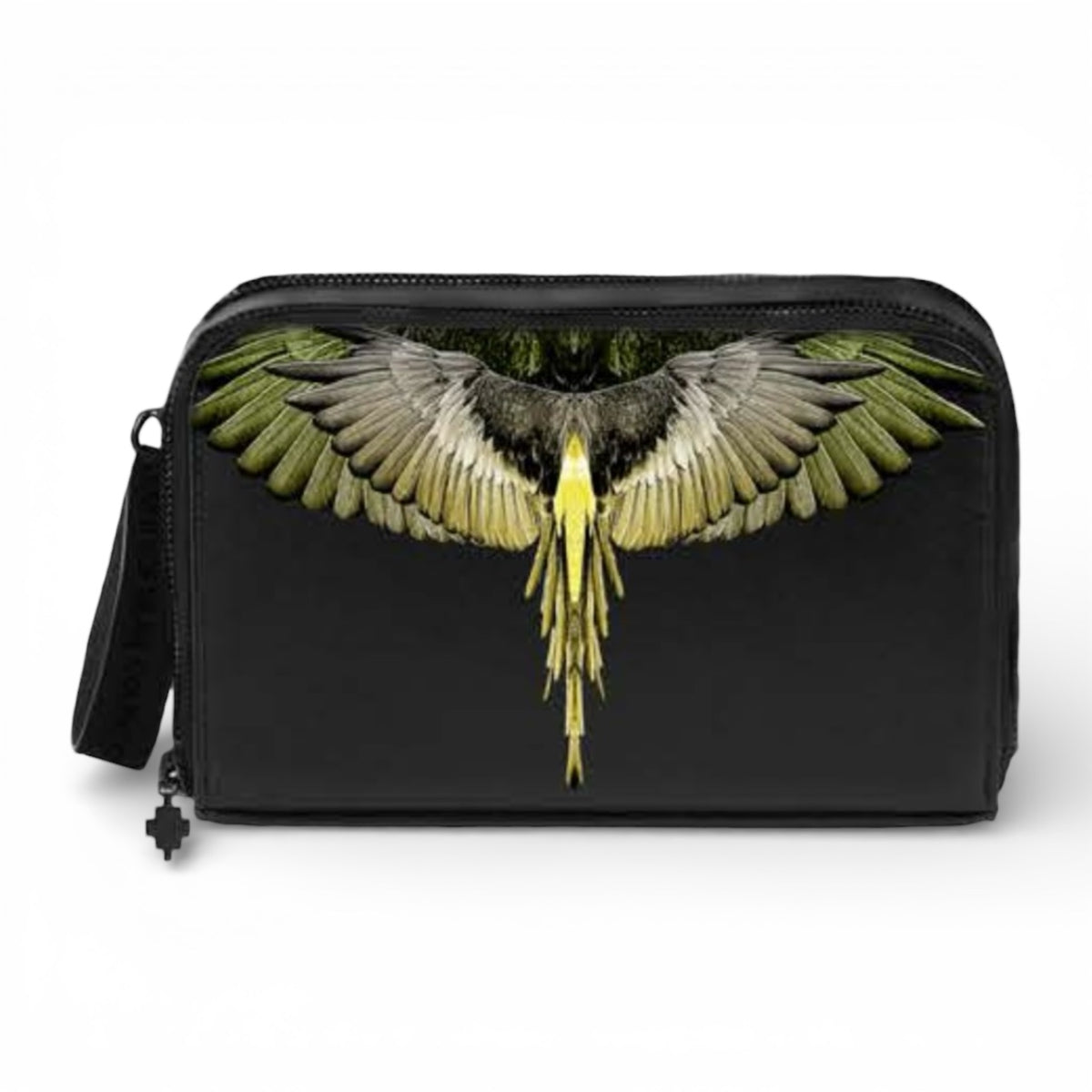 Beauty Doppia Zip Marcelo Burlon Nero/Giallo 361