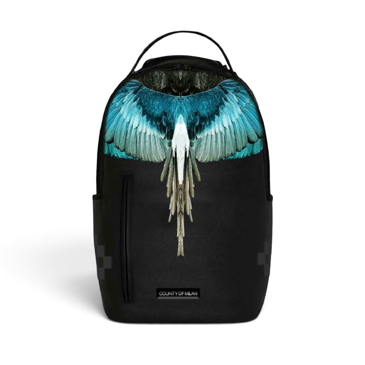 Cartella Marcelo Burlon Nero/Turchese 075