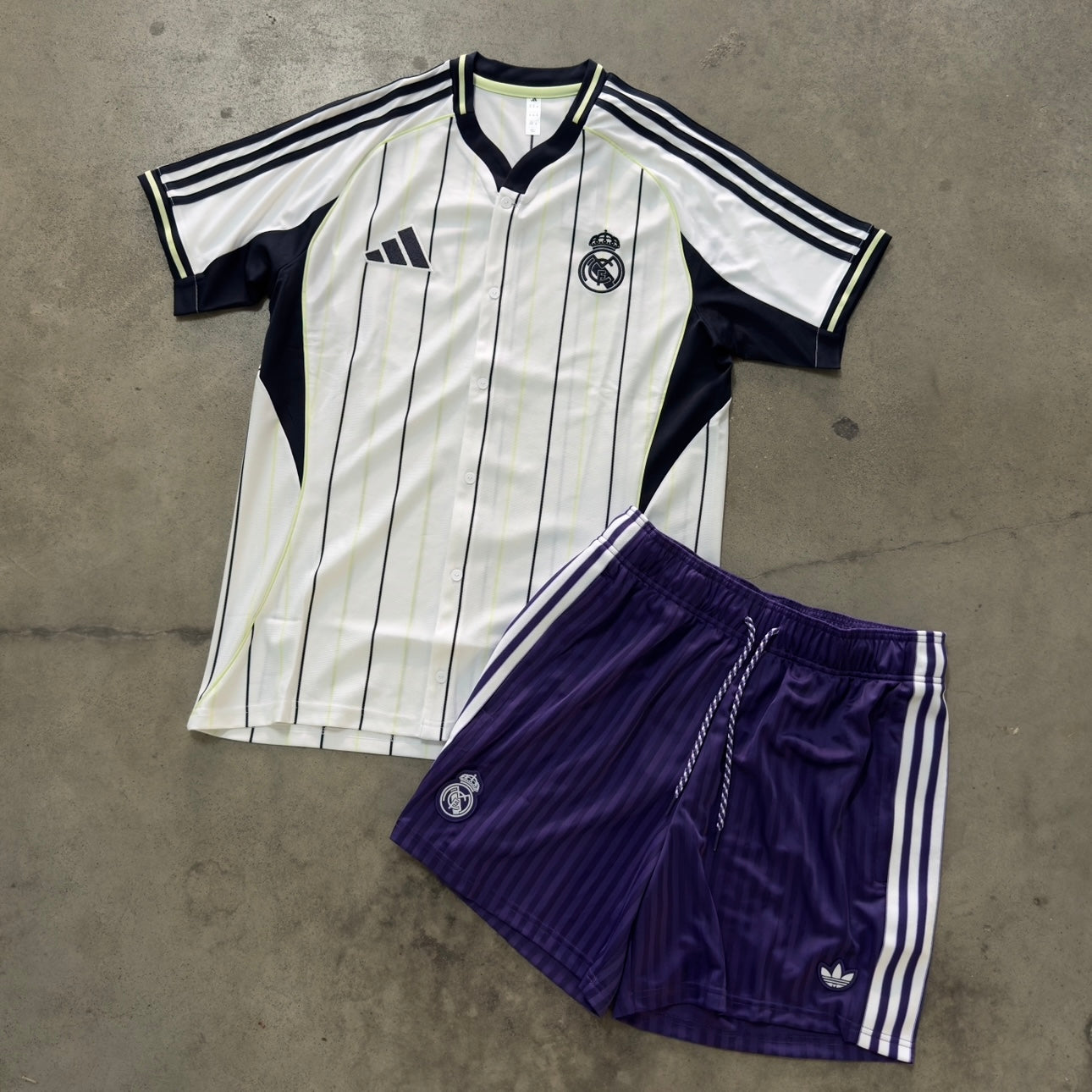 Outfit Adidas Real Madrid Camicia