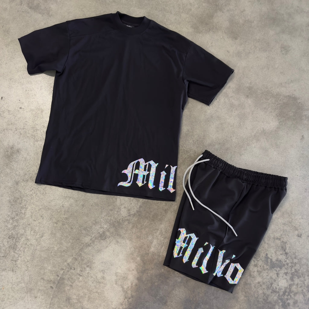 Outfit Million Logo Nero/Crystal